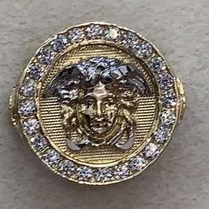 10k gold ring Versace ( size 8)